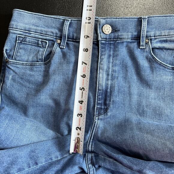 Mott & Bow Jeans Women 28x28 Blue High Rise Skinny Light Wash Stretch Denim - Picture 11 of 13